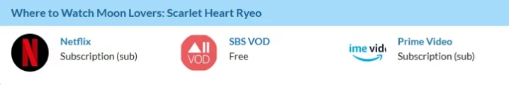 where to watch scarlet heart