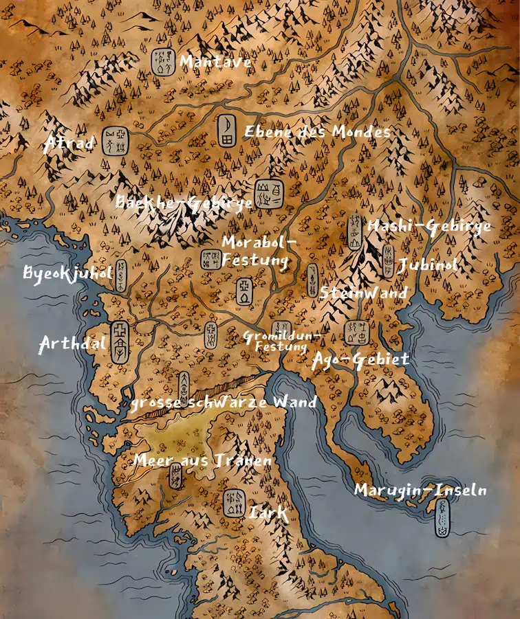 Karte von arthdal