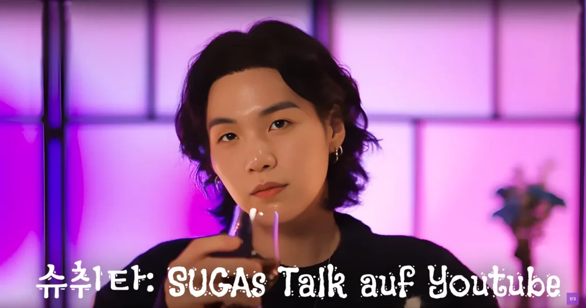 슈취타: SUGAs Talk auf Youtube