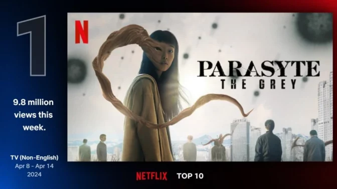 Parasyte: The Grey Netflix nummer 1 woche 2